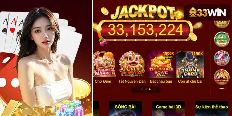 33Win thành lập từ năm 2018